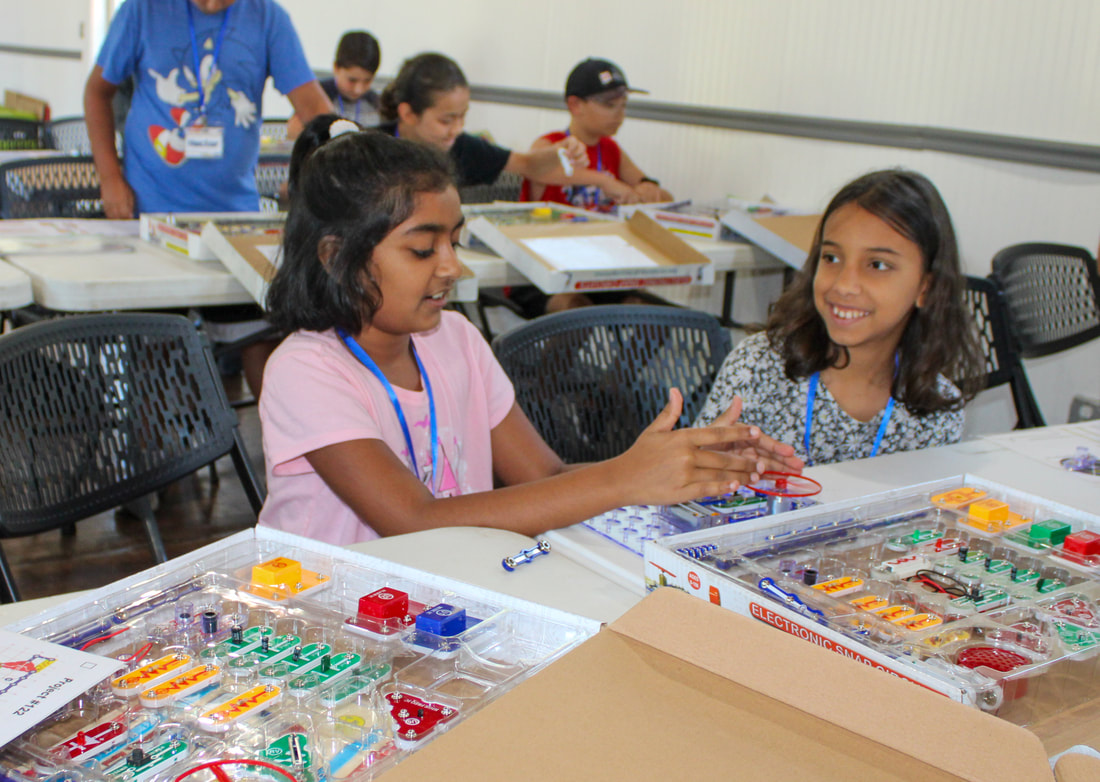 Group photo from Sparky’s camp